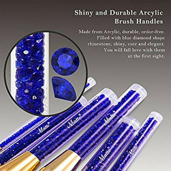 💙Acrylic Rhinestone Brush Set ( Sapphire) - Picture 4 of 5